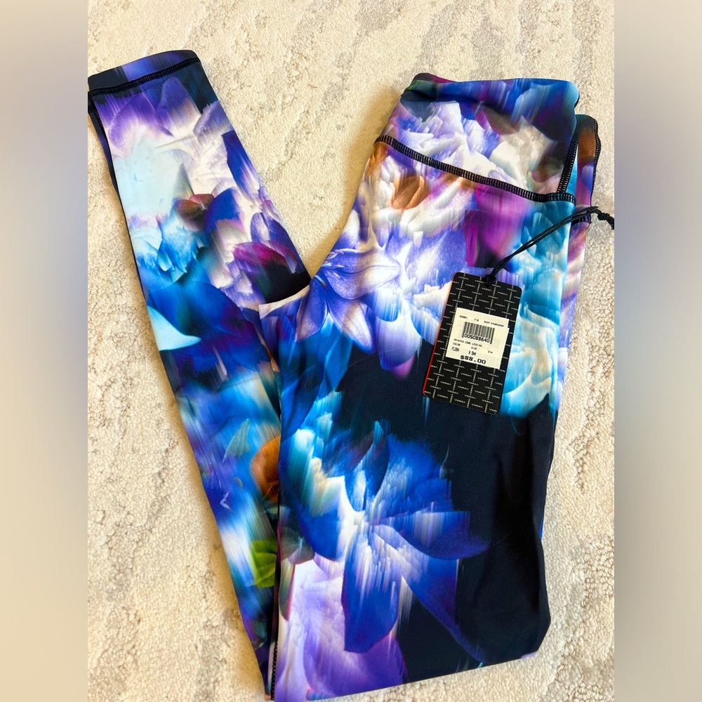 Floral leggings.